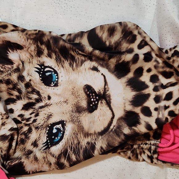 Justice one piece swimming size 12 - Picture 4 of 5